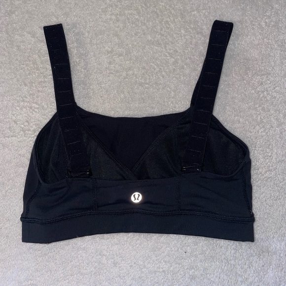 Vintage Lululemon Black Sports Bra - Picture 2 of 3